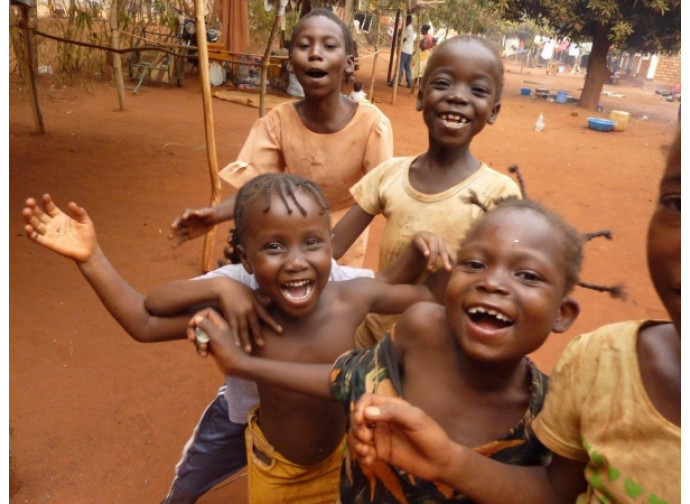 Bambini a Bangui